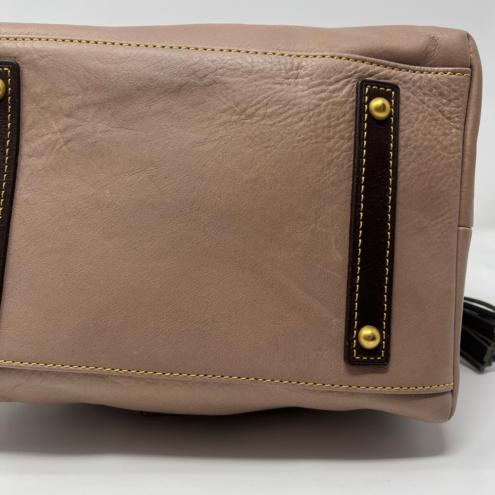 Dooney & Bourke Buckley Leather Bag - Mushroom - Picture 7 of 12